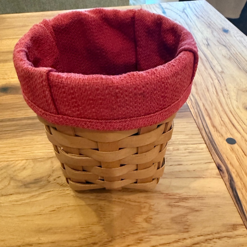 Longaberger pencil basket
